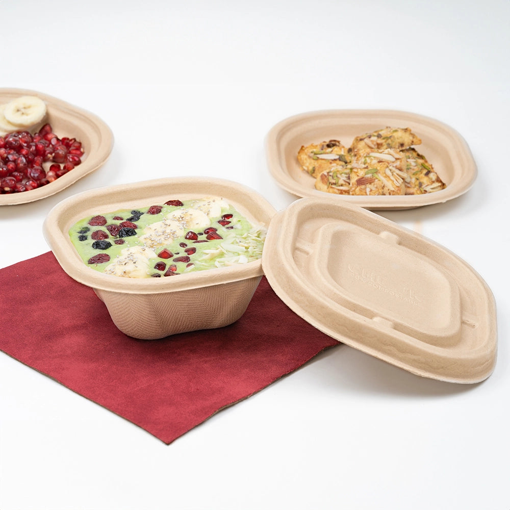 Chukyani Lid 24/32 oz Square Round with Snap Lock ,750 Count