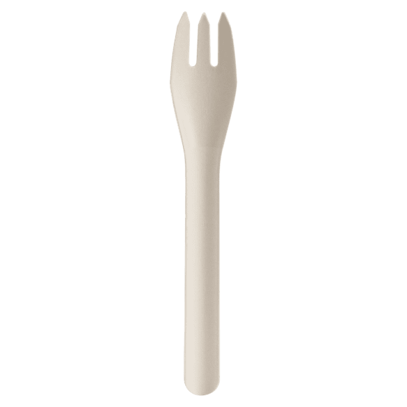 6.1" KAMI Paper Cutlery, Fork, 1000 Count Case