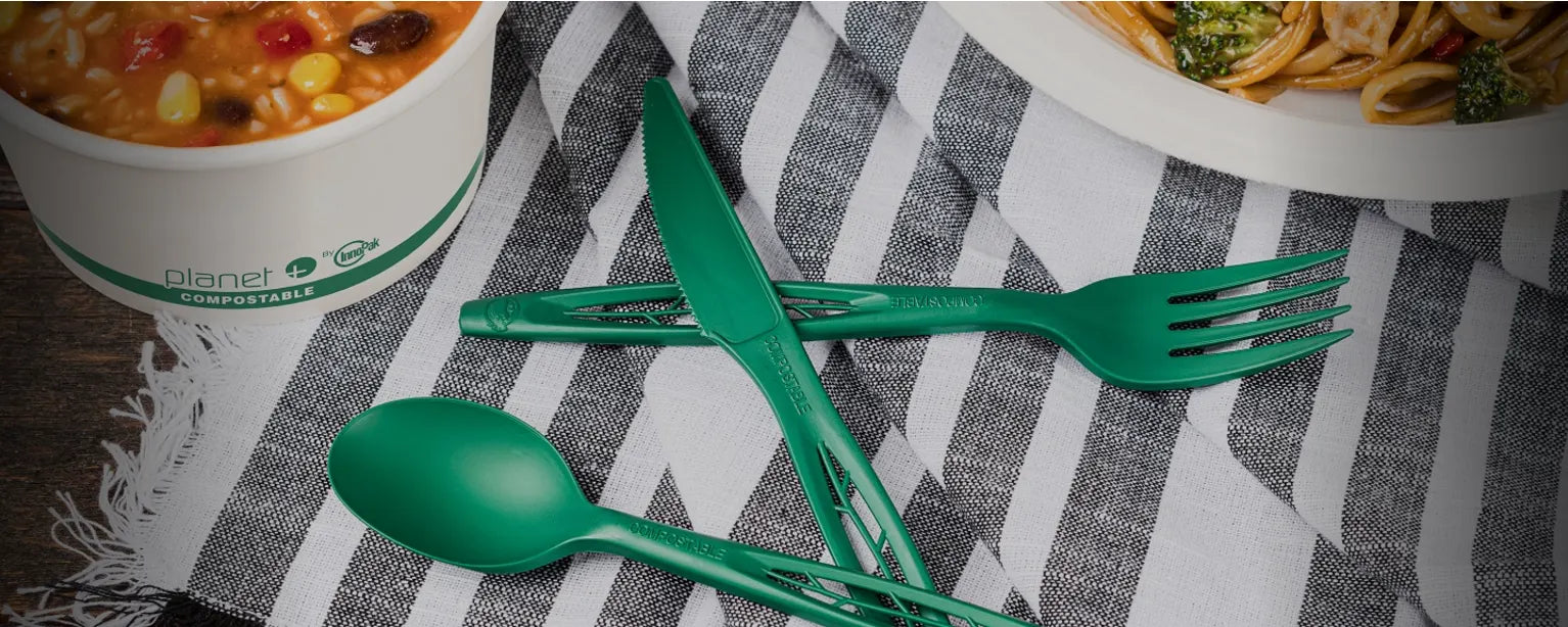 Compostable cutlery