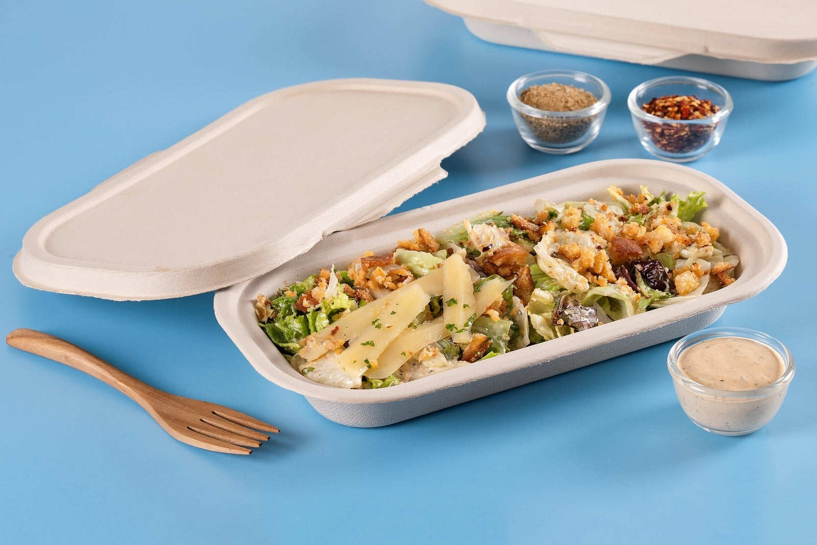 Chow 16 Oz Square Round with Snap Lock Container Lid,1000 Count