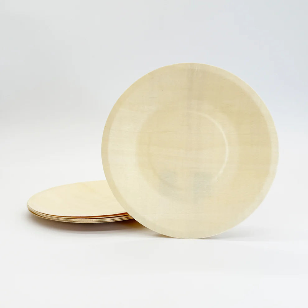8.5 Inch VerTerra Round Plates - 300 pcs