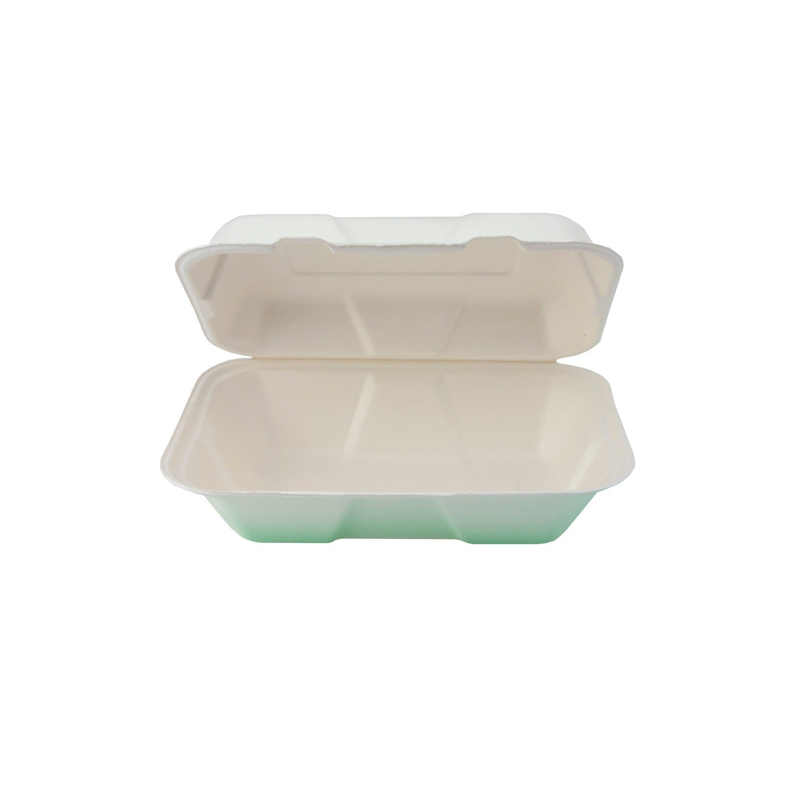 Hoagie Box No Added PFAS Plant Fiber Hinged Container, 200-Count Case