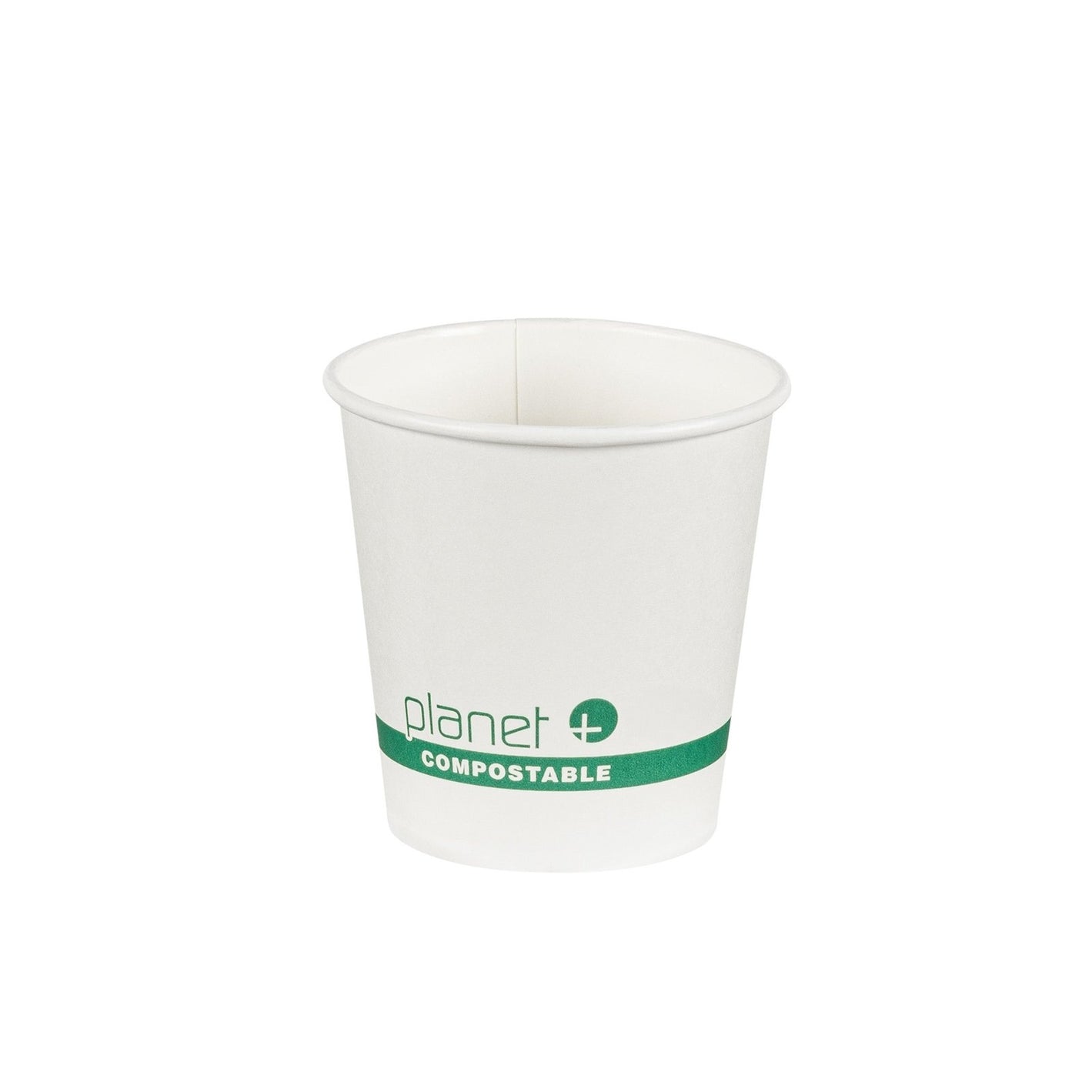 Compostable Paper Hot Cups, PLA-Lined, 4 oz to 20 oz