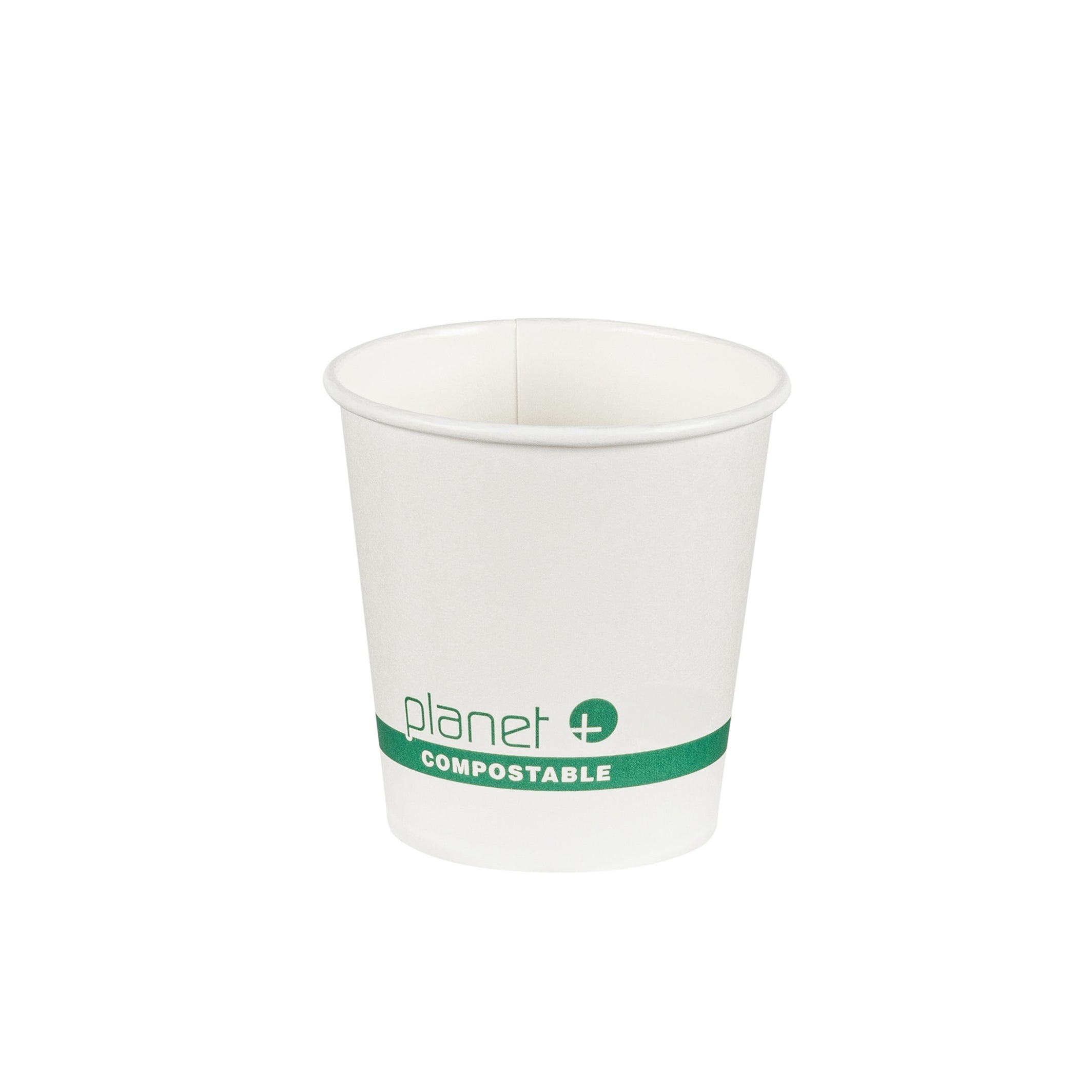 10 oz compostable PLA-lined paper hot cup, 1000-count case
