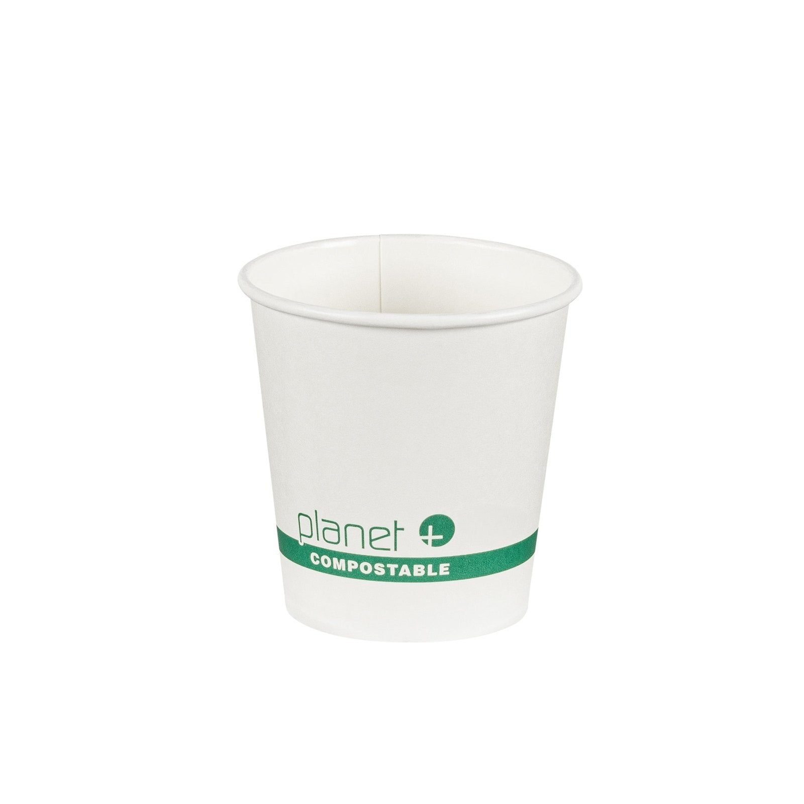 Compostable Paper Hot Cups, PLA-Lined, 4 oz to 20 oz