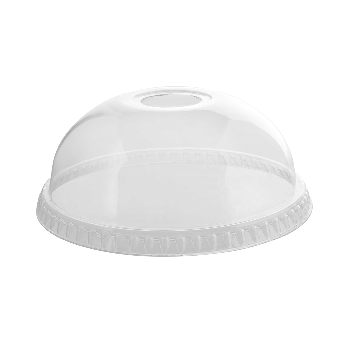 FITS 32 OZ. PET DOME LID W/HOLE (107MM) - product view