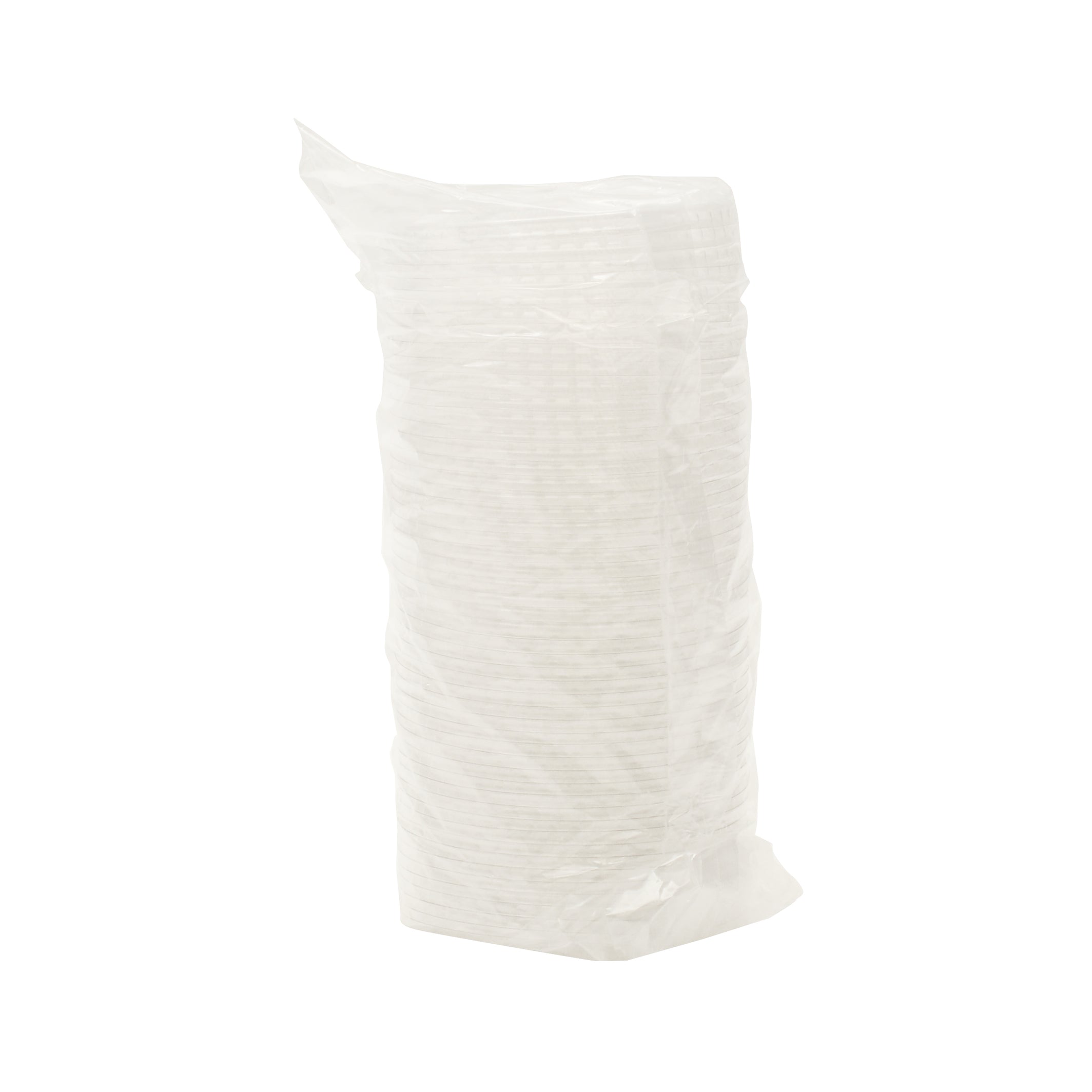 FITS 12-24 OZ. PET FLAT LID W/C-STRAW HOLE (98 MM) - packaging view