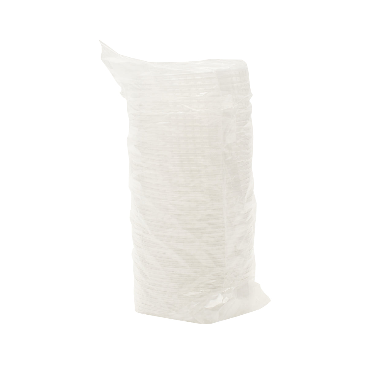 FITS 12-24 OZ. PET FLAT LID W/C-STRAW HOLE (98 MM) - packaging view