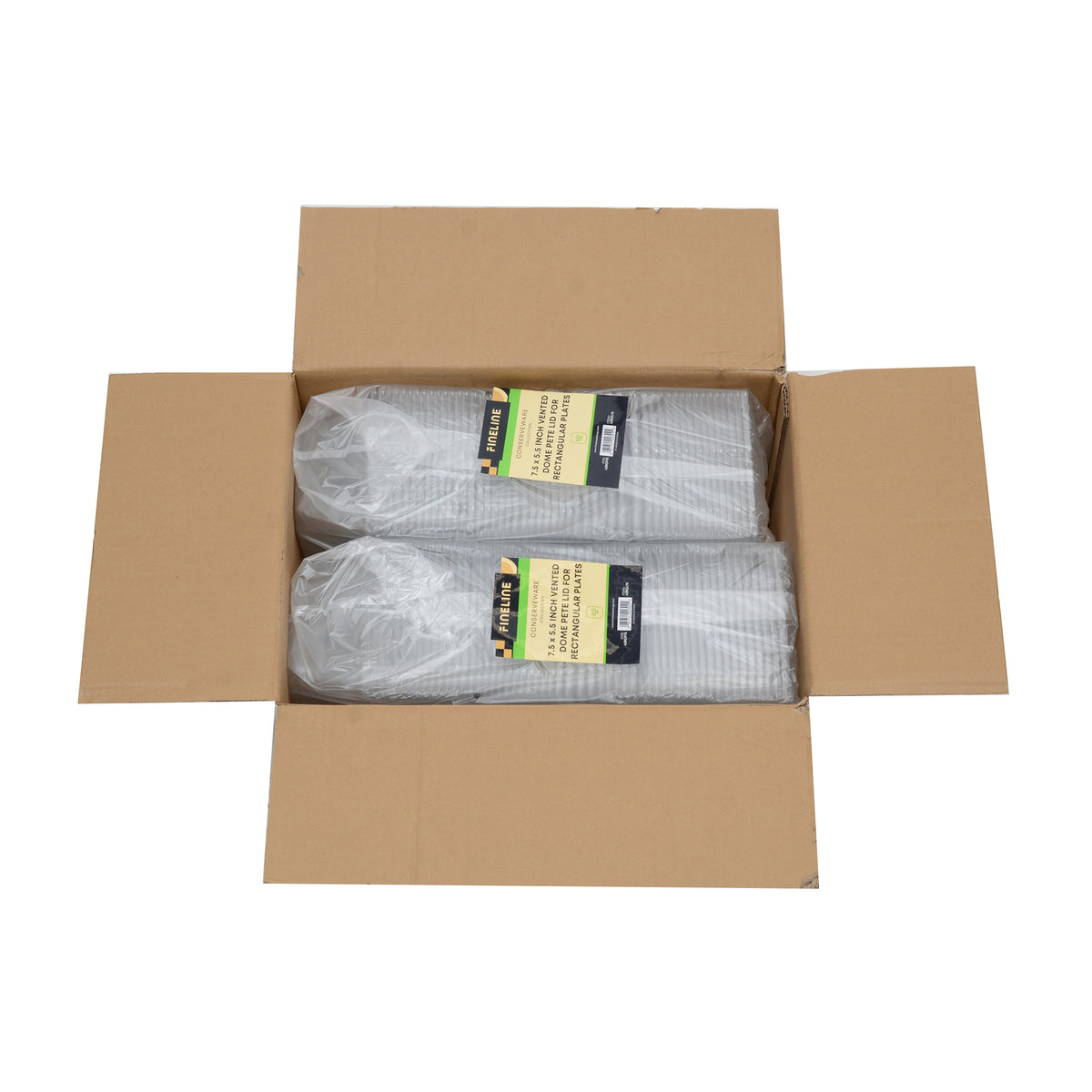 7.5" X 5.5" - DOME LID W/VENT FOR RECTANGULAR PLATE - lifestyle view