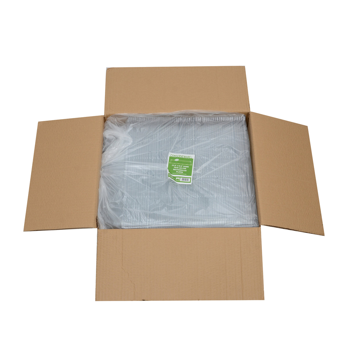 13" X 8" - DOME LID W/VENT FOR RECTANGULAR PLATE - lifestyle view