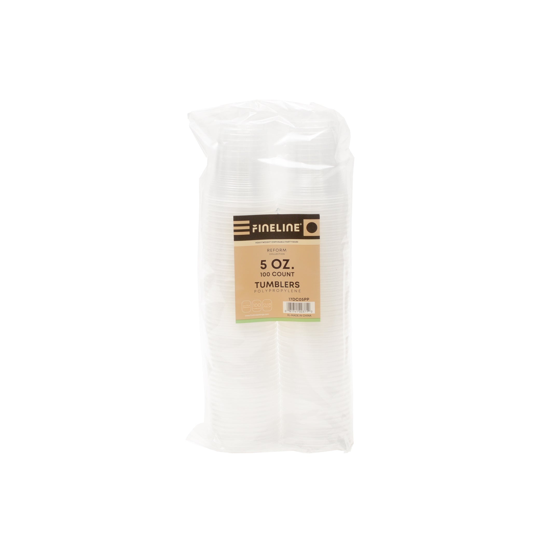 5 OZ. DRINKING CUP, POLYPROPYLENE - packaging view