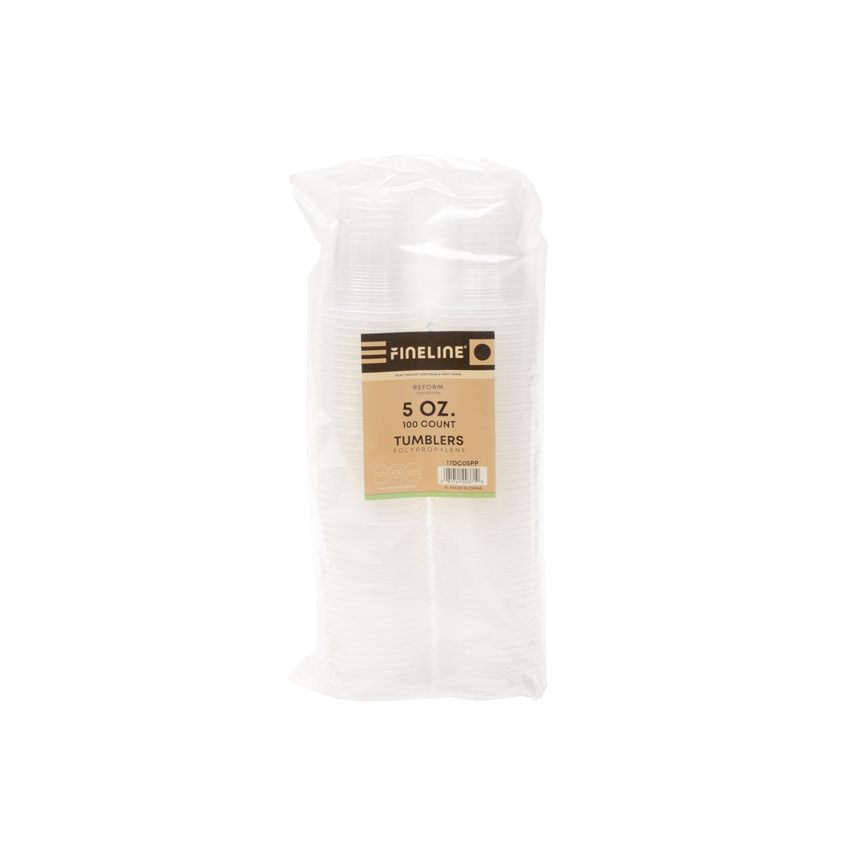 5 OZ. DRINKING CUP, POLYPROPYLENE - packaging view