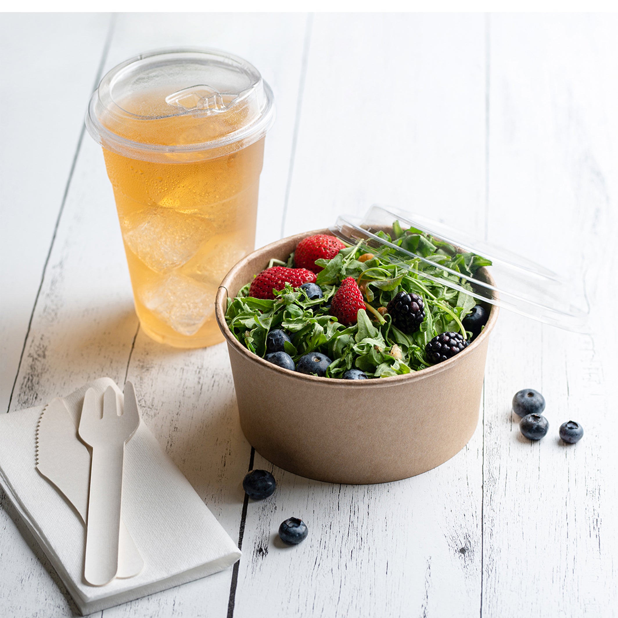 5.7" DOME LID FOR LOW PROFILE BOWL - open case view