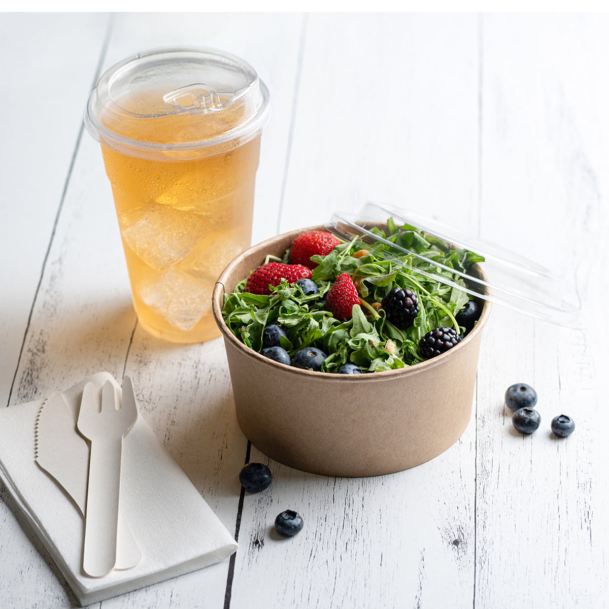 5.7" DOME LID FOR LOW PROFILE BOWL - open case view