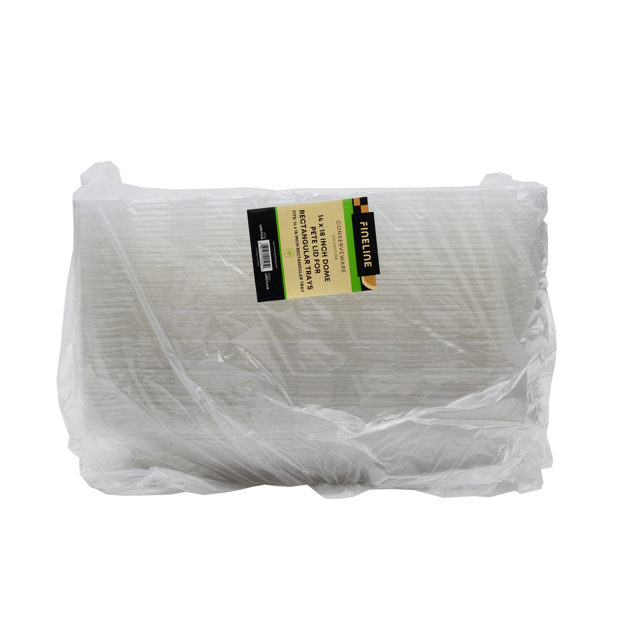14"X18" RECTANGULAR DOME LID - packaging view