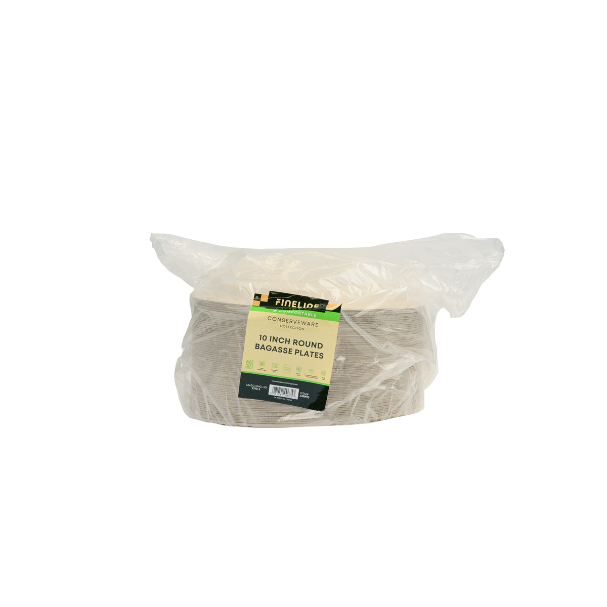 10" ROUND PLATE - PFAS FREE - packaging view