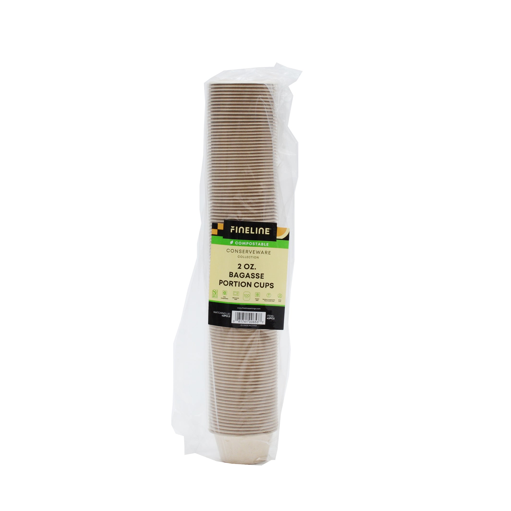 2 OZ. PORTION CUP - PFAS FREE - packaging view