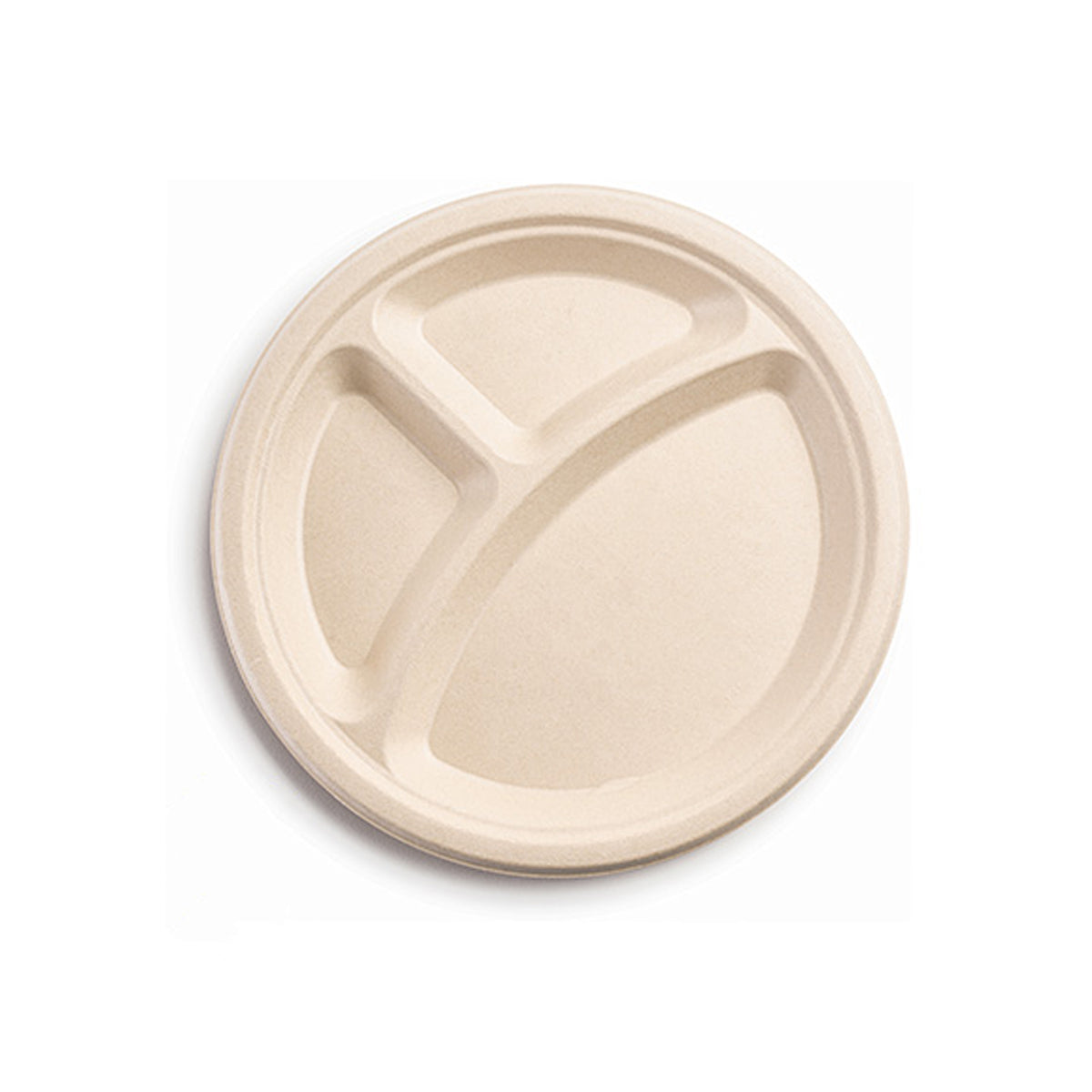 9" - 3 SECTION ROUND PLATE - PFAS FREE - product view