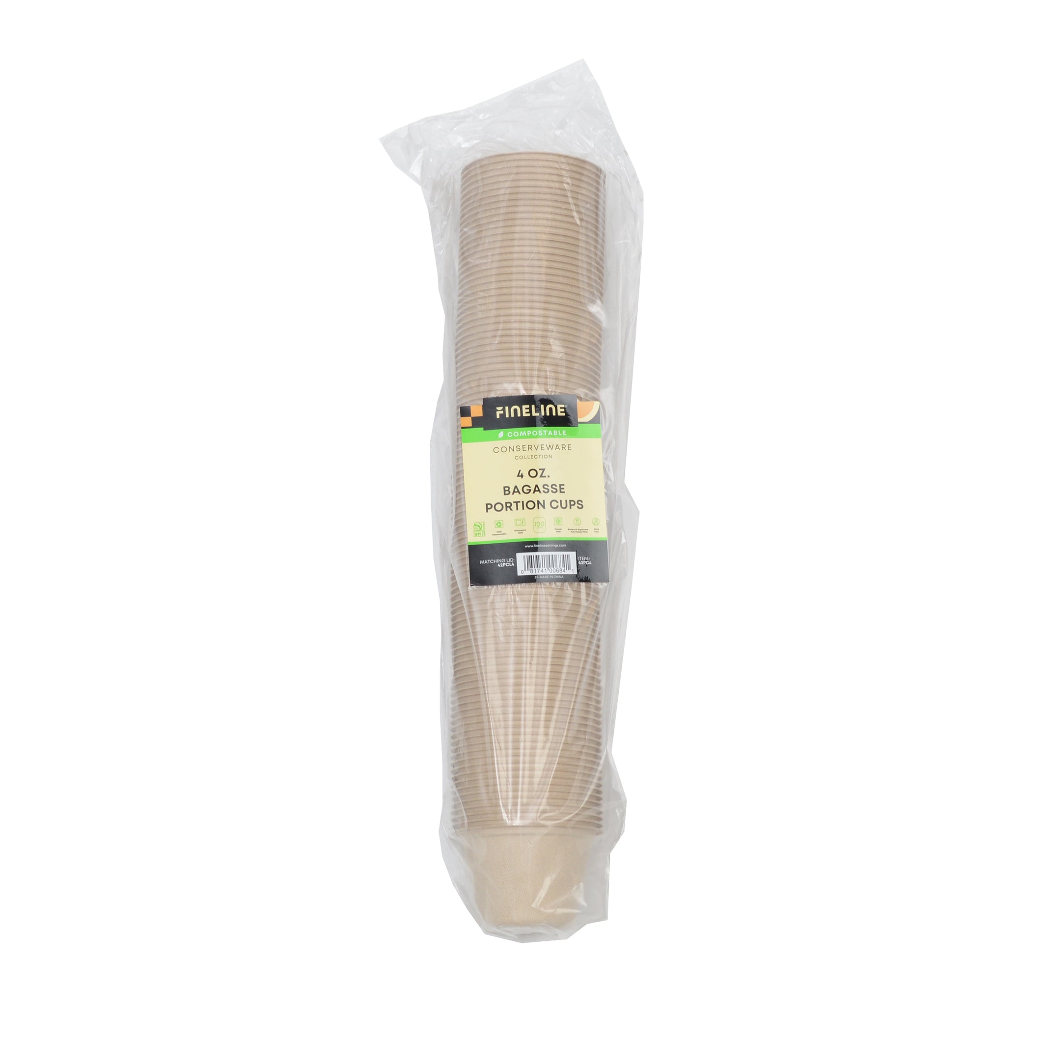 4 OZ. PORTION CUP - PFAS FREE - packaging view