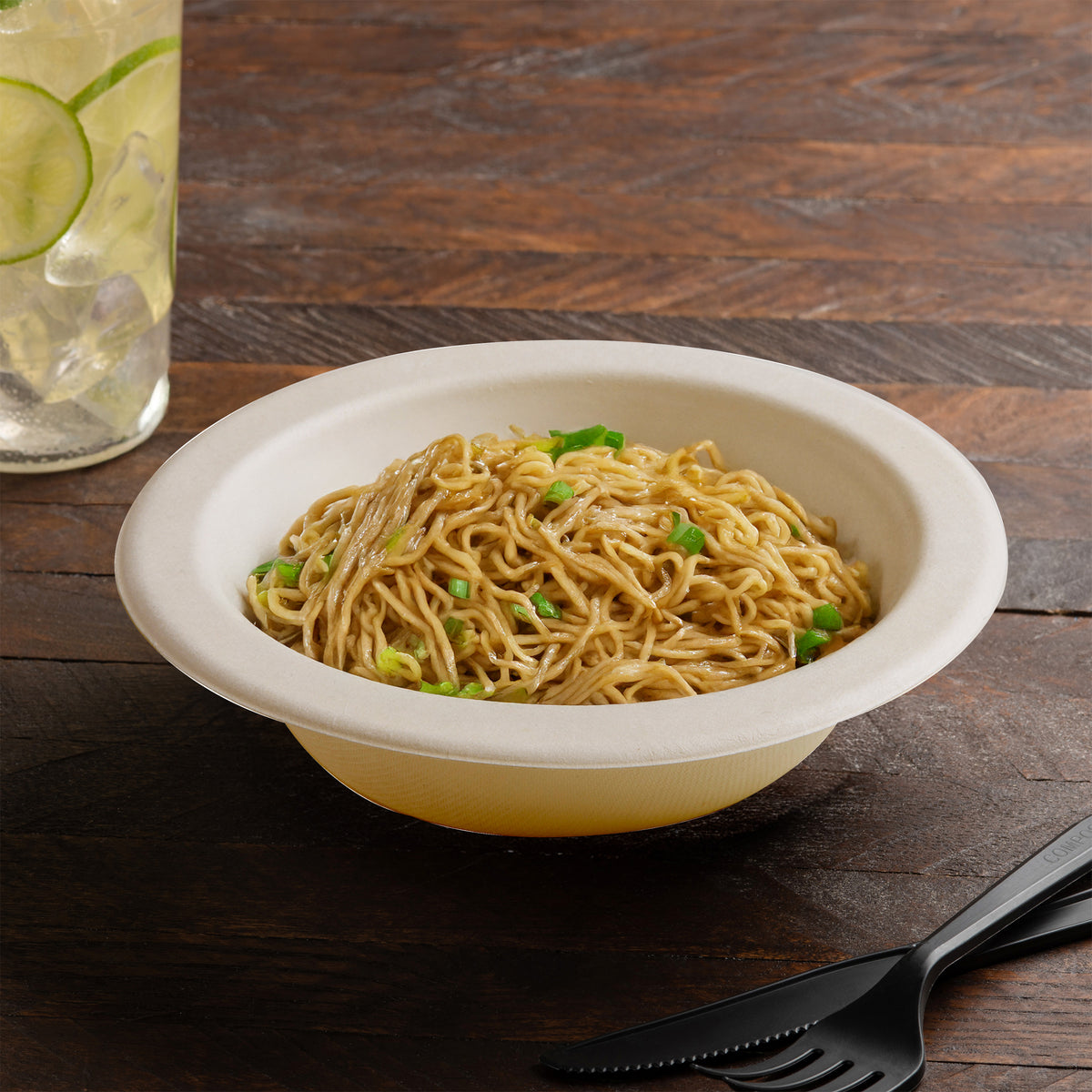 7" 16 OZ. ROUND BOWL - PFAS FREE - open case view