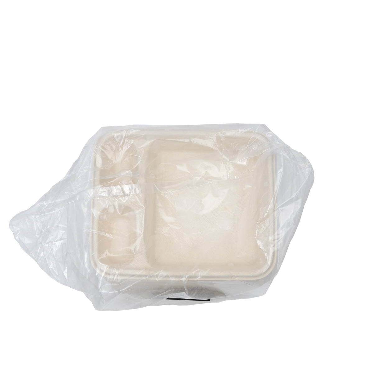 7" X 9" - 3 SECTION NACHO TRAY - PFAS FREE - packaging view