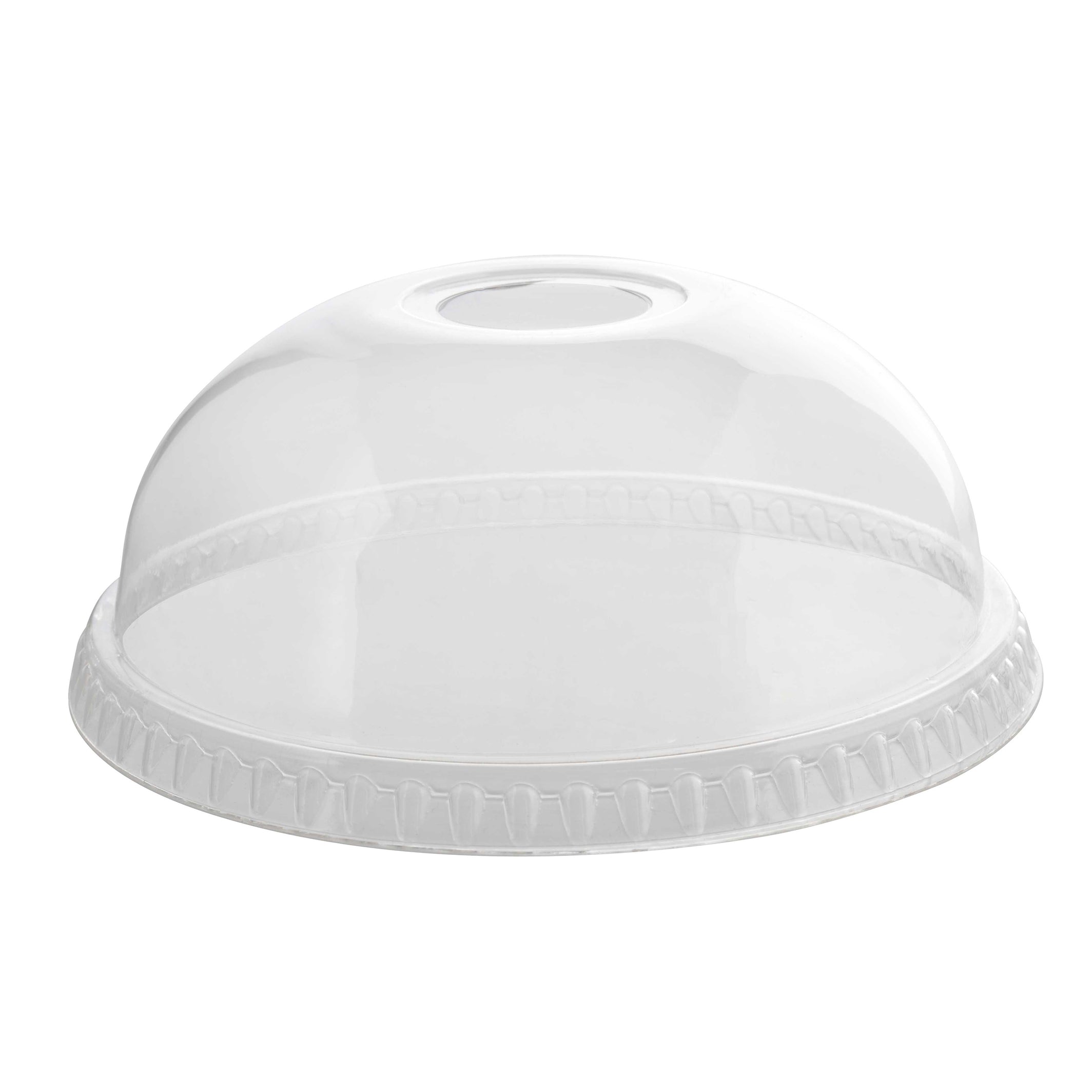 FITS 12-24 OZ. PET DOME LID W/HOLE (98 MM) - product view