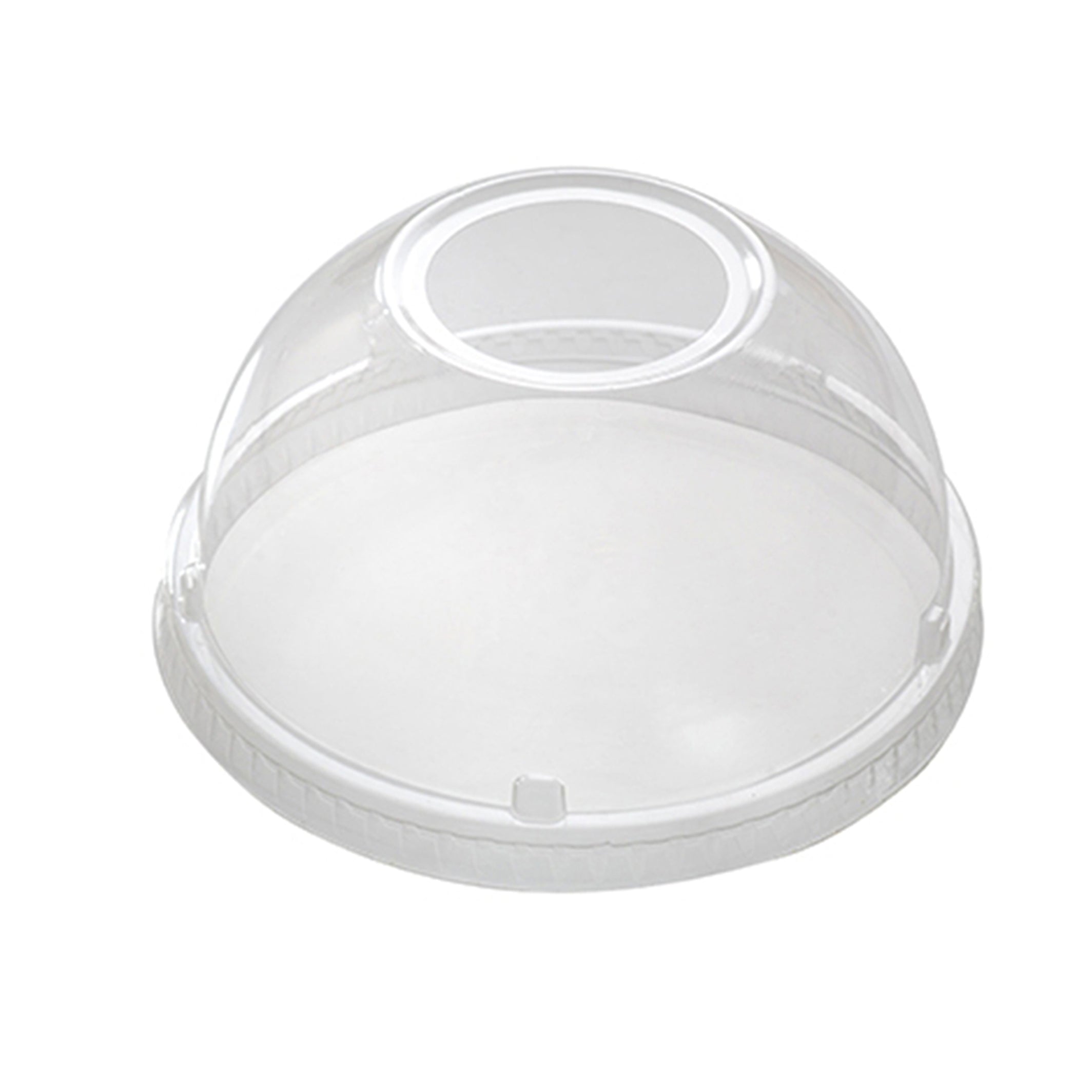 FITS 12-24 OZ. PET DOME LID W/1.3" HOLE (98 MM) - product view