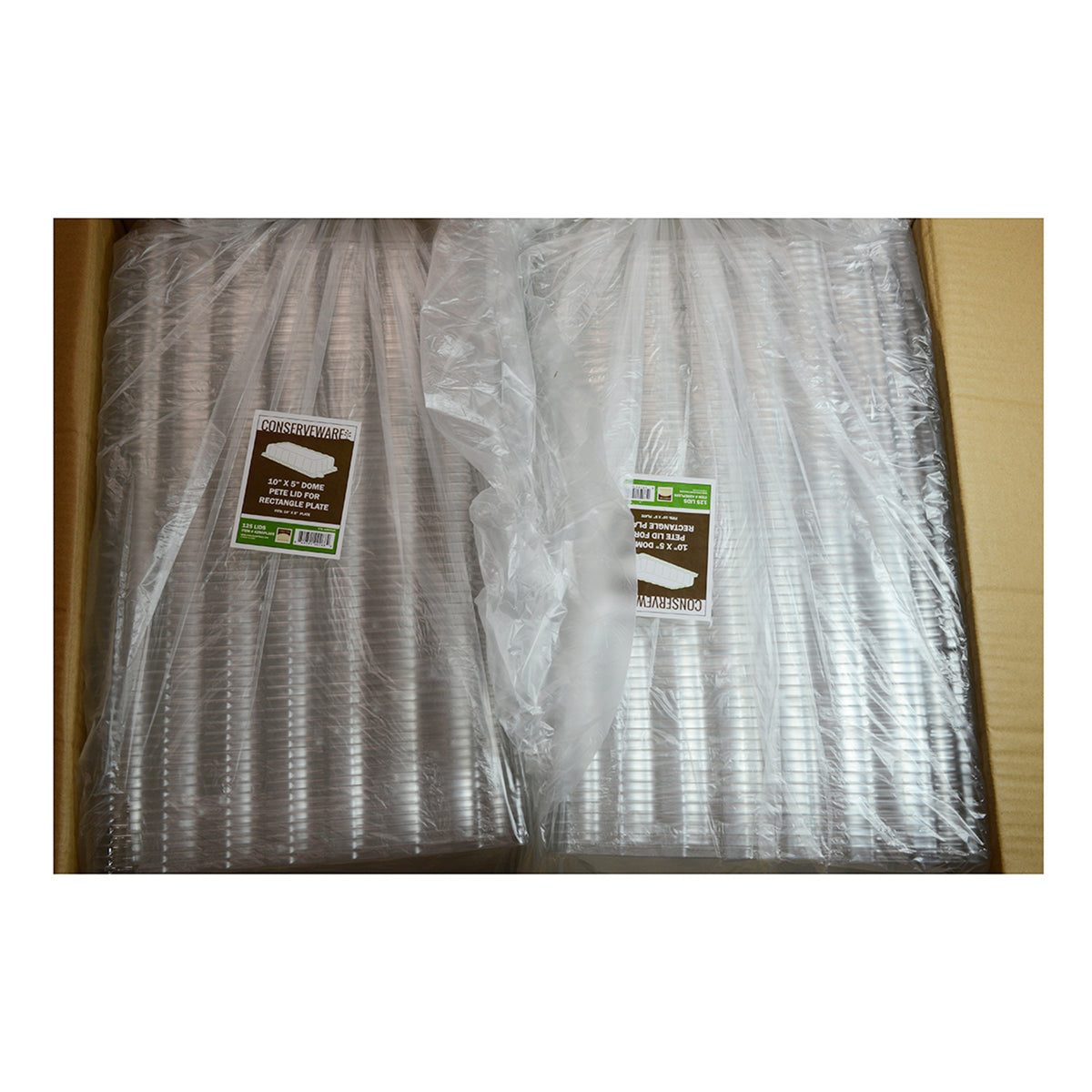 10" X 5" DOME LID FOR RECTANGLE PLATE - lifestyle view