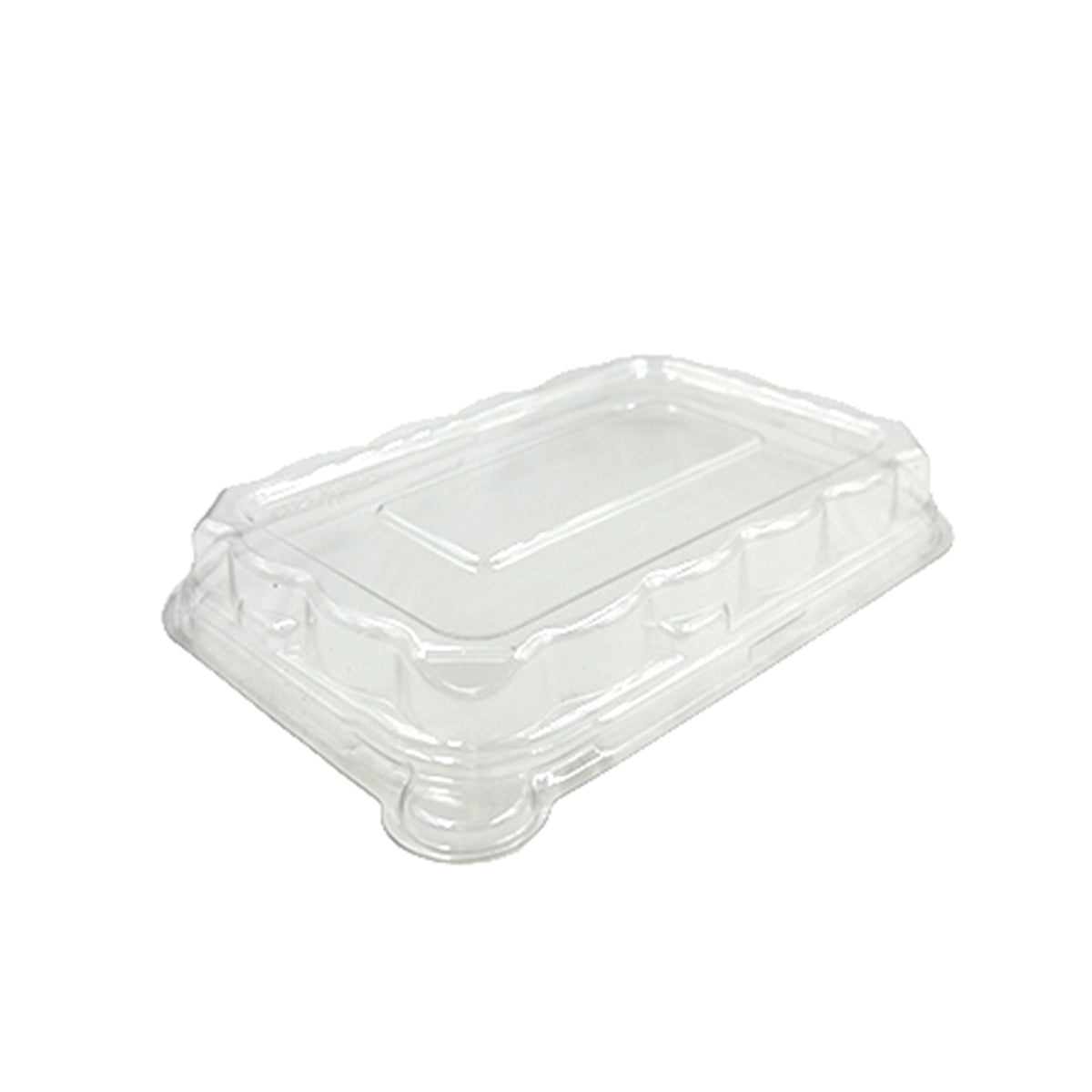 7" X 4.5" DOME LID FOR 12/16 OZ. RECTANGLE BOWLS - product view