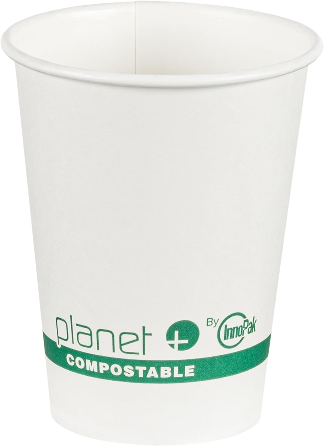 12 oz compostable PLA-lined paper hot cup, 1000-count case
