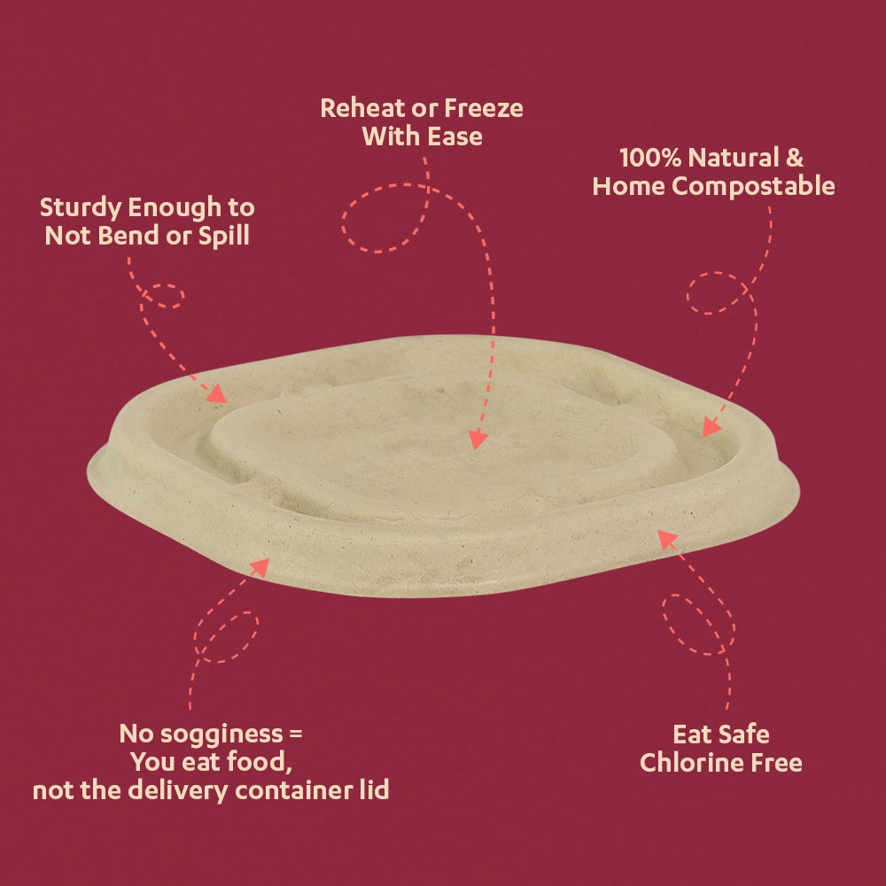 Chukyani Lid 24/32 oz Square Round with Snap Lock ,750 Count