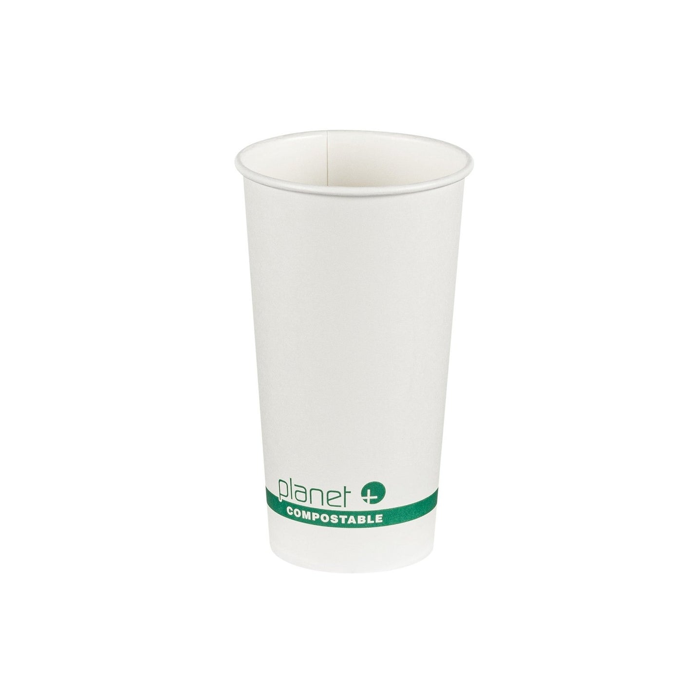 Compostable Paper Hot Cups, PLA-Lined, 4 oz to 20 oz