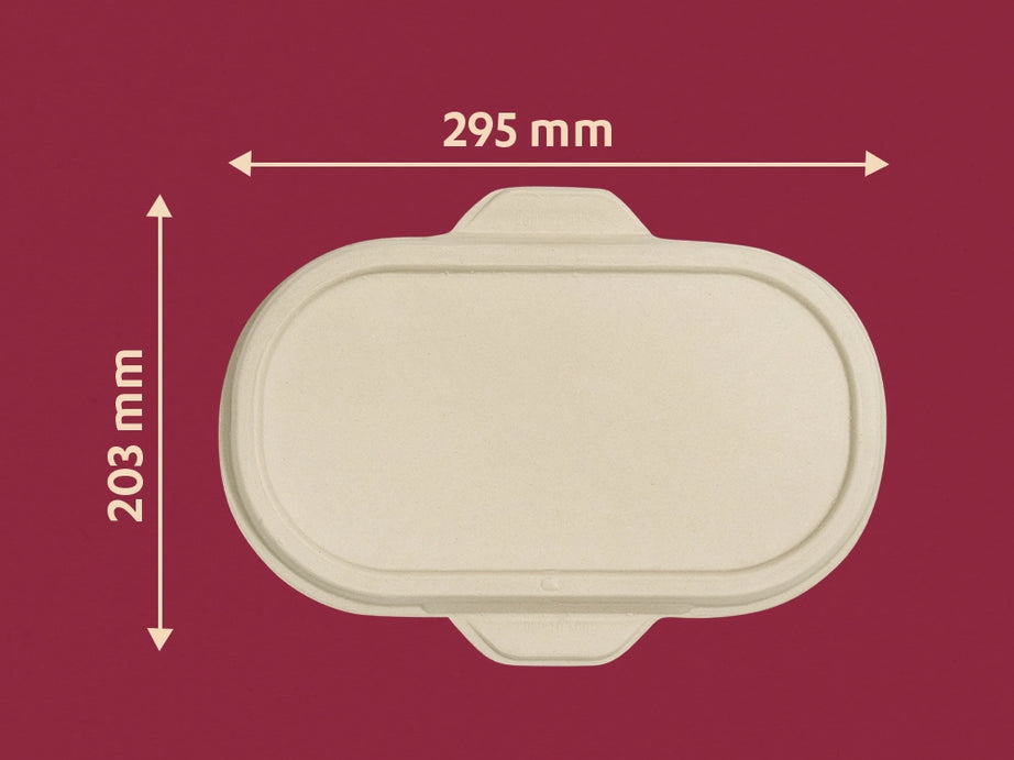 Chow 25 Oz Square Round with Snap Lock Container Lid, 500 Count