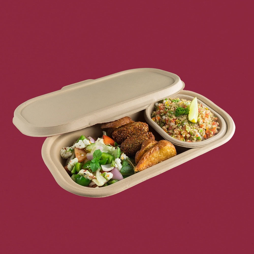 Chow 25 Oz Square Round with Snap Lock Container Lid, 500 Count