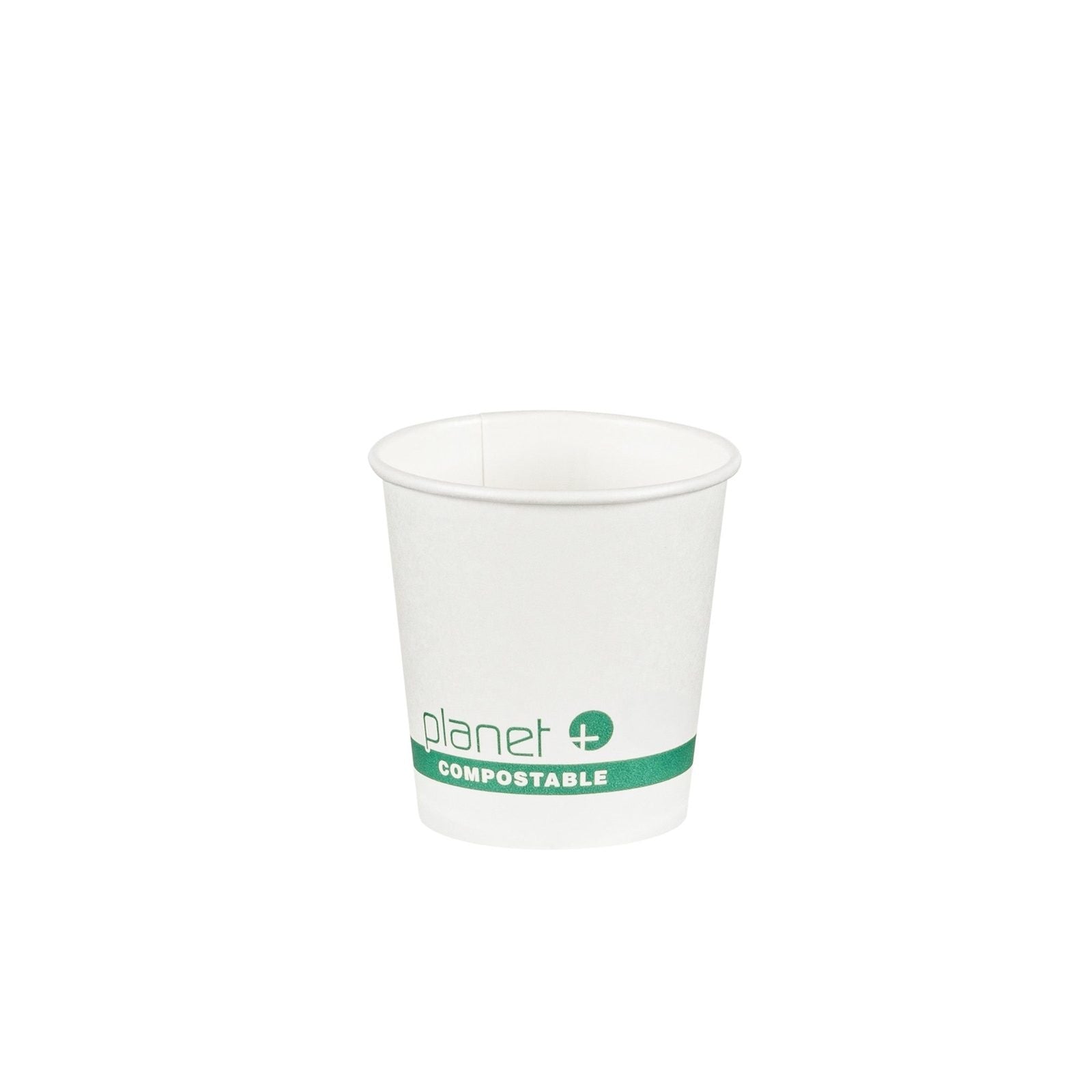 Compostable Paper Hot Cups, PLA-Lined, 4 oz to 20 oz