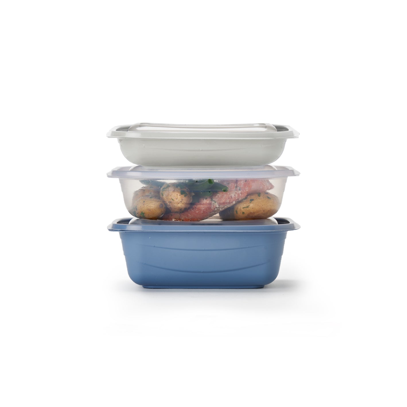 Microwavable Lid for 16, 24 & 32 oz. GoodToGo™ Containers, Mist, CPLA, 450/Case
