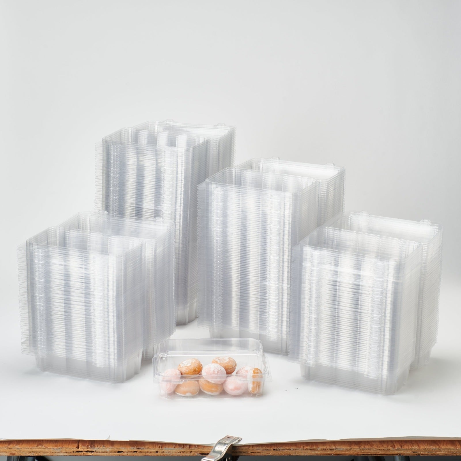 48 oz. Center Seal Multi-purpose Package, Crystal Clear, PLA, 275/Case