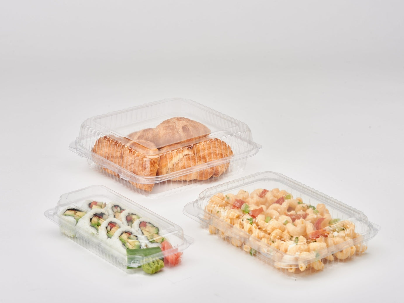 48 oz. Lowrider Center Seal Multi-purpose Package , Crystal Clear, PLA, 184/Case