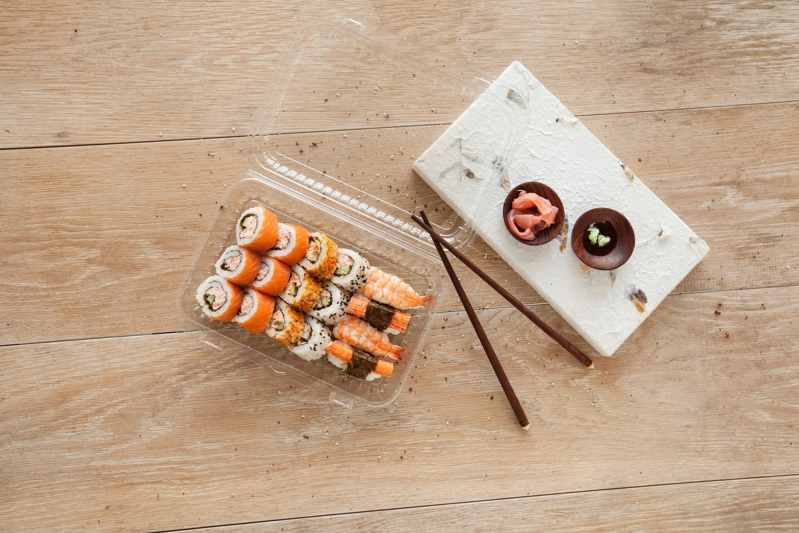 48 oz. Lowrider Center Seal Multi-purpose Package , Crystal Clear, PLA, 184/Case