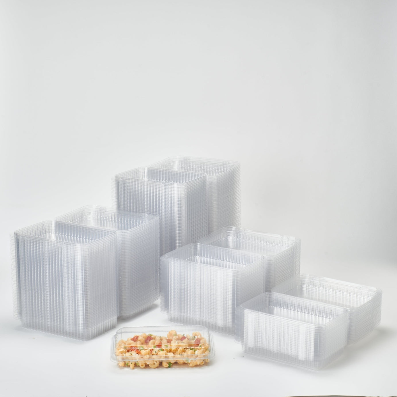 48 oz. Lowrider Center Seal Multi-purpose Package , Crystal Clear, PLA, 184/Case