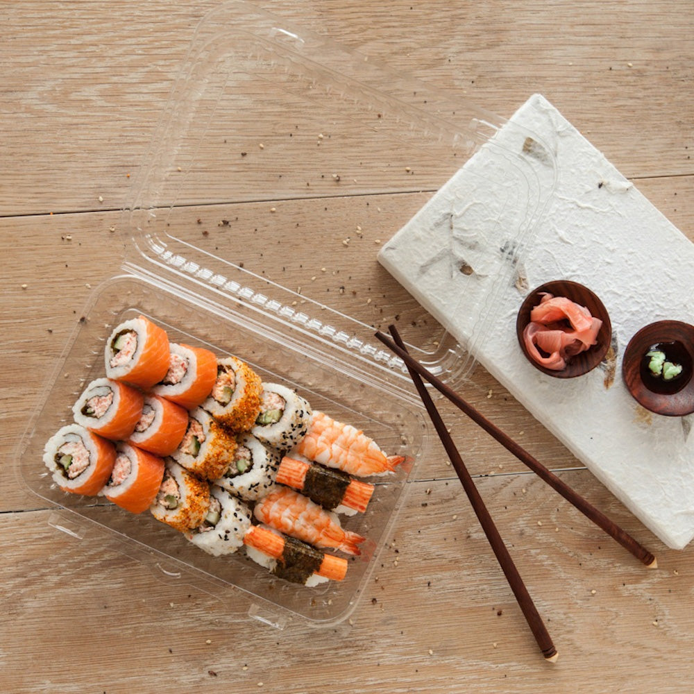 48 oz. Lowrider Center Seal Multi-purpose Package , Crystal Clear, PLA, 184/Case