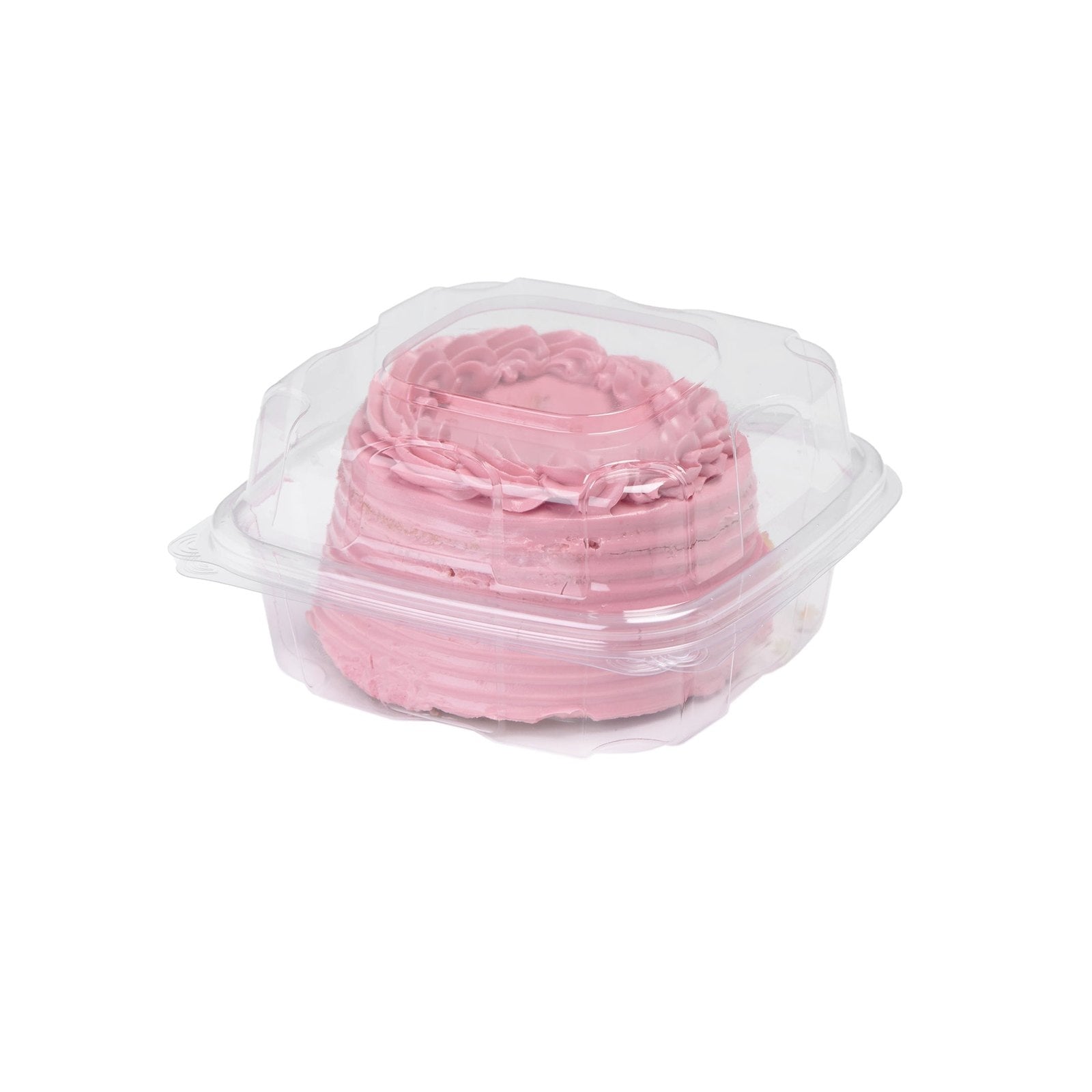 6x6x3” Center Seal Multi-purpose Package, Crystal Clear, PLA, 230/Case