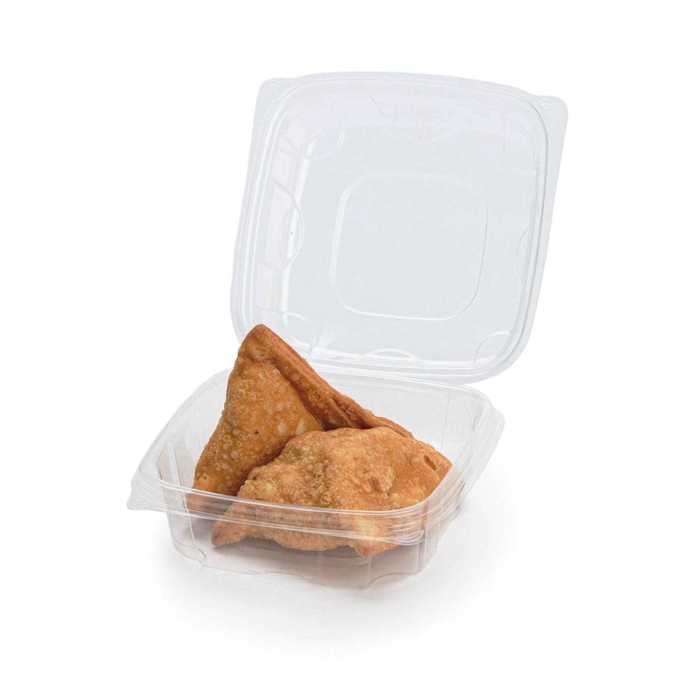 6x6x3” Center Seal Multi-purpose Package, Crystal Clear, PLA, 230/Case