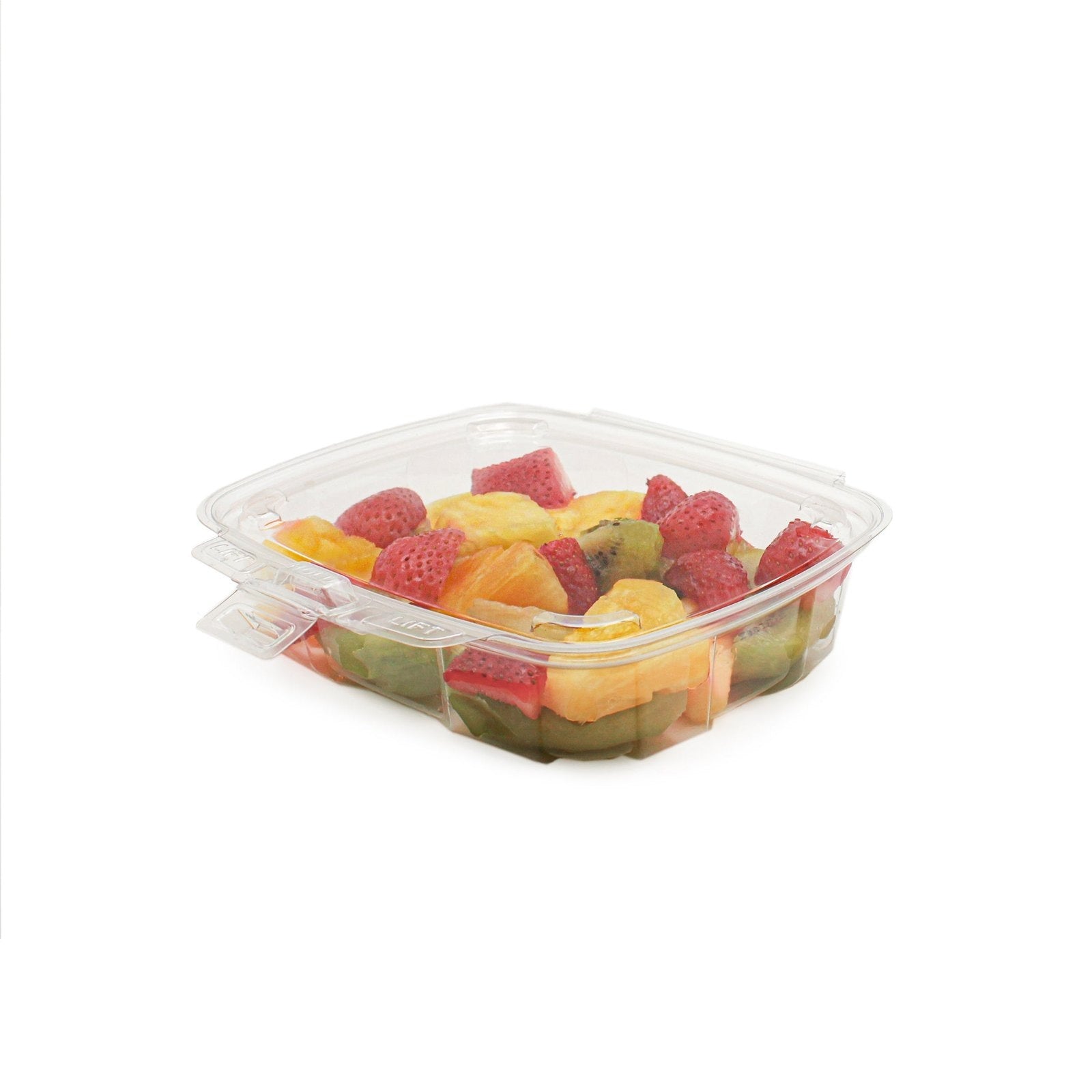 GoodGuard™ 20 oz. Multi-purpose Clamshell Package, Crystal Clear, PLA, 180/Case