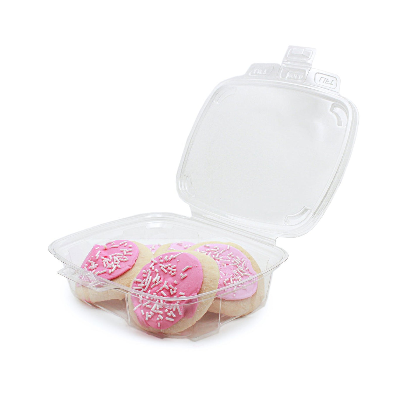 GoodGuard™ 20 oz. Multi-purpose Clamshell Package, Crystal Clear, PLA, 180/Case