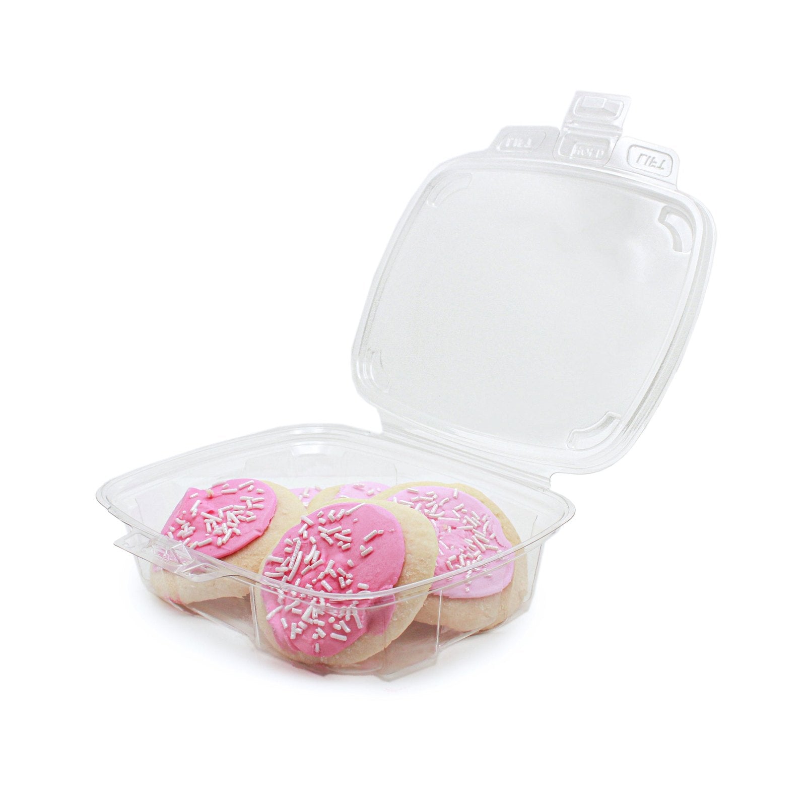 GoodGuard™ 20 oz. Multi-purpose Clamshell Package, Crystal Clear, PLA, 180/Case