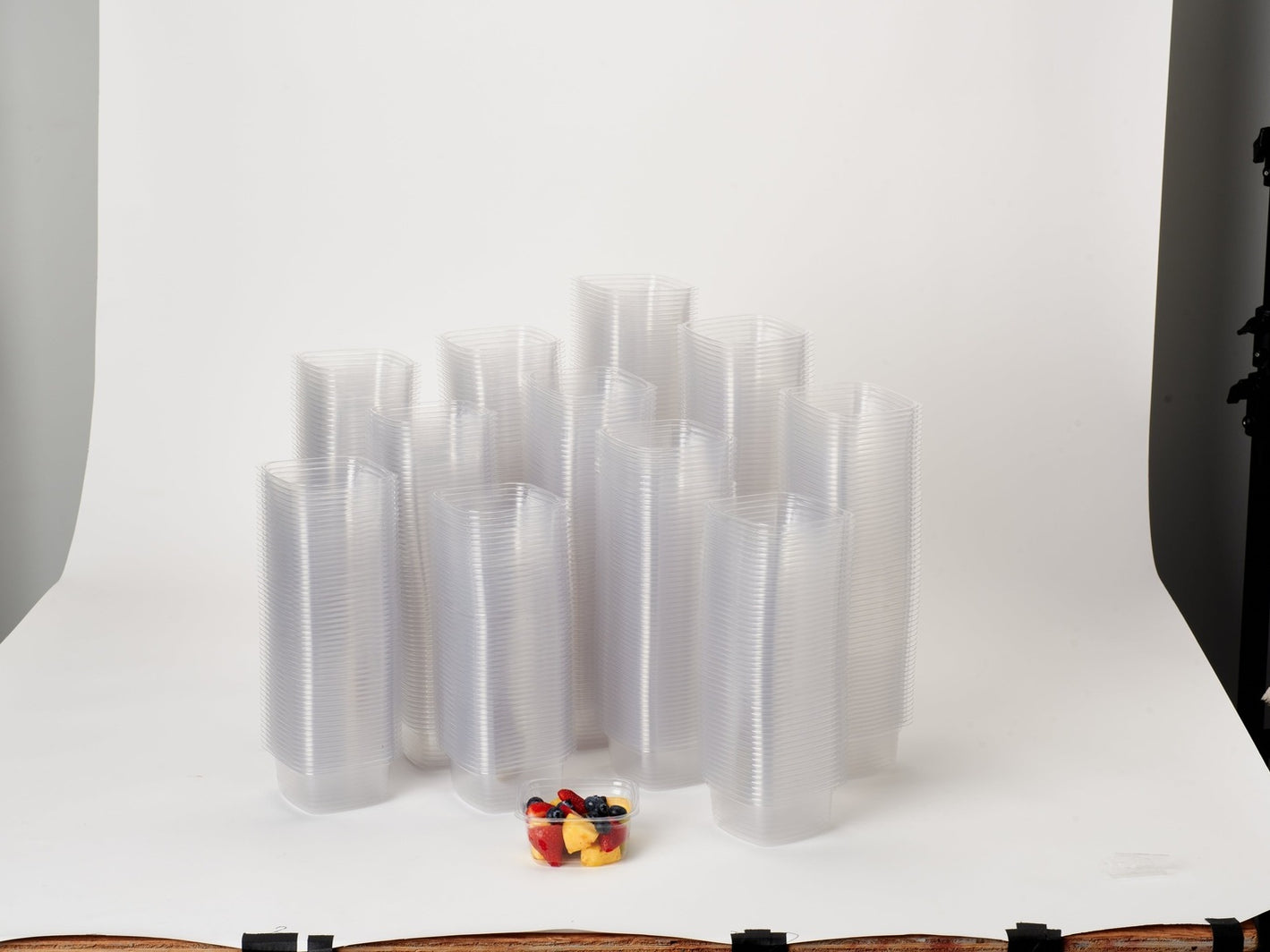 12 oz. Deli Container, Crystal Clear, PLA, 675/Case