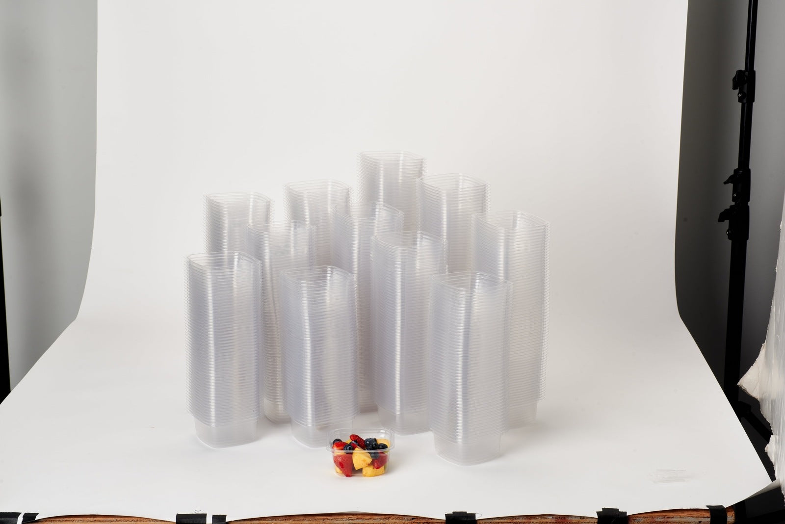 12 oz. Deli Container, Crystal Clear, PLA, 675/Case