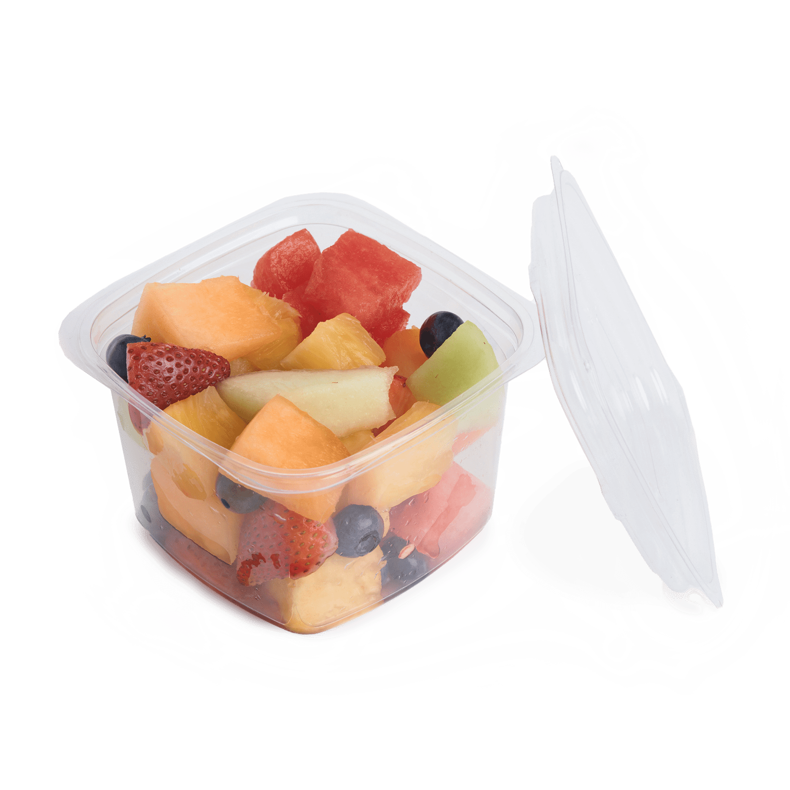 16 oz. Deli Container, Crystal Clear, PLA, 675/Case