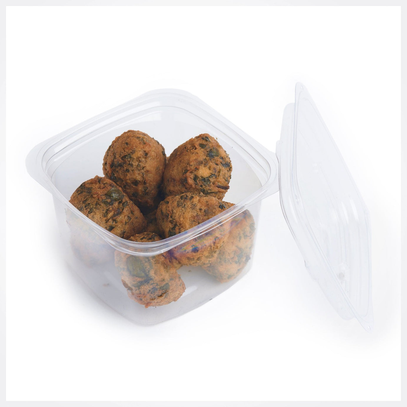 24 oz. Deli Container, Crystal Clear, PLA, 675/Case